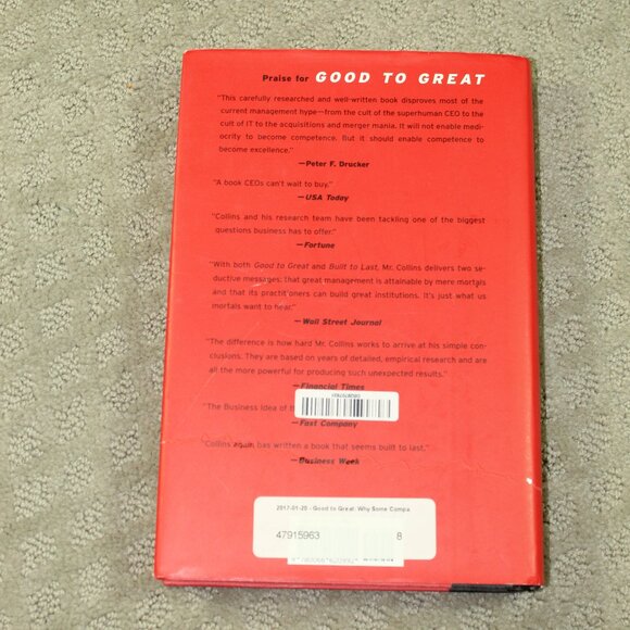 Good to Great : Why Some Companies Make the Leap... and Others Don't by Jim... - Picture 2 of 7